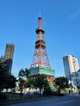 30082023_Samsung Smartphone Galaxy 10 Plus_25th round to Hokkaido_Sapporo Town Morning Scene_Television Tower00006