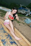 05082012_Shek O_Winkie loves Water Melon00001