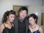 Me, Jason Yang ( Major Planner of the C-star singing Competition 2007 and CAGE founder), Jo Yu