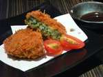 吉烈菠菜煙肉薯蓉餅