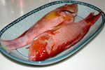 烹調前的海魚