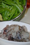 烹調前的食材