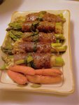 蘆筍金菇和牛卷