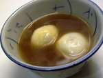 薑糖煮湯圓
