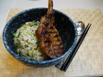 P1010095-香煎豬扒菜飯