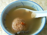 ~猴頭菇响螺片湯 ~
材料有:猴頭菇、响螺、黃芪、杞子、巴戟、南北杏、豬腱、蜜棗等