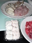 還有水餃,牛肉,豬柳...