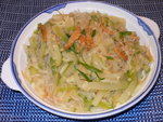 元貝蝦乾煮粉絲節瓜
