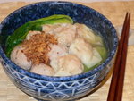貢丸雲吞麵