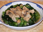 鮮草菇煮青菜