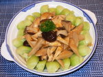 燴鮮菇小唐菜