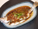 梅菜蒸鮮魚