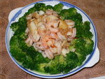 XO醬爆蝦仁魚片西蘭花