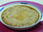 P1090428-30.01.08天氣持續寒冷，吃個熱騰騰的梅菜馬蹄蒸肉餅都不錯