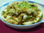 P1090714-清蒸挴菜桂花魚片球豆腐