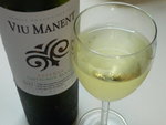 P1100687─來自智利的白酒Viu Manent Reserva 2007 Sauvignon Blanc，青檸及花香味芬芳，在炎熱的夏天配以海麻斑，絕配！