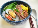 P1110599-日式义燒及青口配上湯蕎麥麵