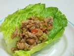 P1110786~配上羅馬生菜,更能吃出菜的鮮甜