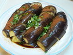 P1140969-蝦子醬油蒸茄子
