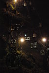夜登登山纜車