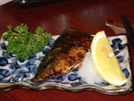 燒物: 炭燒鯖魚