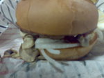 Mushroom Burger combo