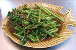 Fried Morning Glory in Thai Style