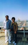 2008年5月  曾耀明/梁彩媚伉儷攝於南京長江大橋.