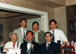06/2001      三藩市       與學生(上左)黃兆基,吳勇令,黃成強.(下左)丘培偉,關星泰.