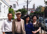 左:與學生李明祥,何錦懷,廖佩珍.
