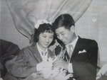 1973年10月   鄭清潭/何 英共諧連理。