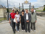 2012   譚慶餘與妹妹,妹夫到訪法國.與彭翼生,張振霞夫婦一起.