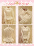 Anna House Cream White Blouse