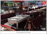 Uzbek chairs and tea table