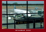 Yangon boarding gate