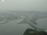 江之島觀光塔外望,可惜天氣太差