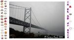 瀨&#25143;大橋, 在霧中