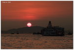 2008.7.26 sunset (HK Yacht Club)