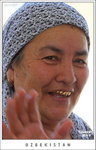 I figure gold teeth are fashion for Uzbeks.