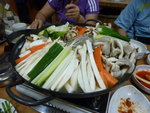 P1080176 雜菜牛肉火鍋