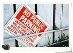 NO PUBLIC PARKING