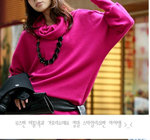 YL3141-35#日韓爆款上衣（玫紅色）質料﹕針織棉　尺寸：肩寬34CM 胸圍94-100CM 衣長66CM 袖長66CM 不連腰帶