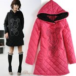 3431-夾棉米奇上衣圖色　尺碼：肩寬40CM 胸圍98CM 衣長72CM 袖長56CM $79