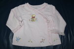 粉紅色winnie the pooh外套 約1歲