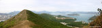 從釣魚翁山頂攝。廟仔墩與牛尾海
HighJunkPeak19Feb06_pano04