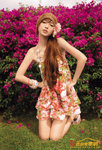 angelababy flowerdress wallpaper