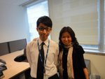 My loyal teammate- Ming