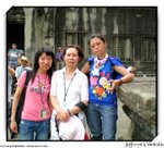 we@Angkor Wat main gate