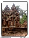 The mandapa and central tower@Banteay Srei
