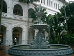 Fountain at the Raffles Hotel